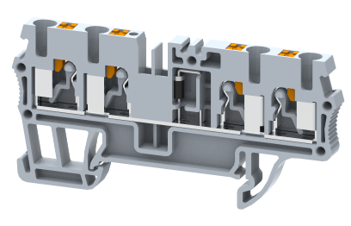 PQ2.5-2X2+D1 Terminal Blocks Push In Connection Diode Terminal Blocks Manufacturer and Supplier in India – Elmex 