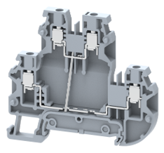 TQ2.5-2T+IS Terminal Blocks Screw Connection Multi Level Terminal Blocks Manufacturer and Supplier in India – Elmex 