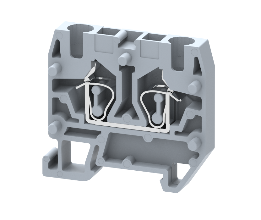SQTM2.5 Terminal Blocks Spring Cage Connection Mini And Micro Terminal Blocks Manufacturer and Supplier in India – Elmex 