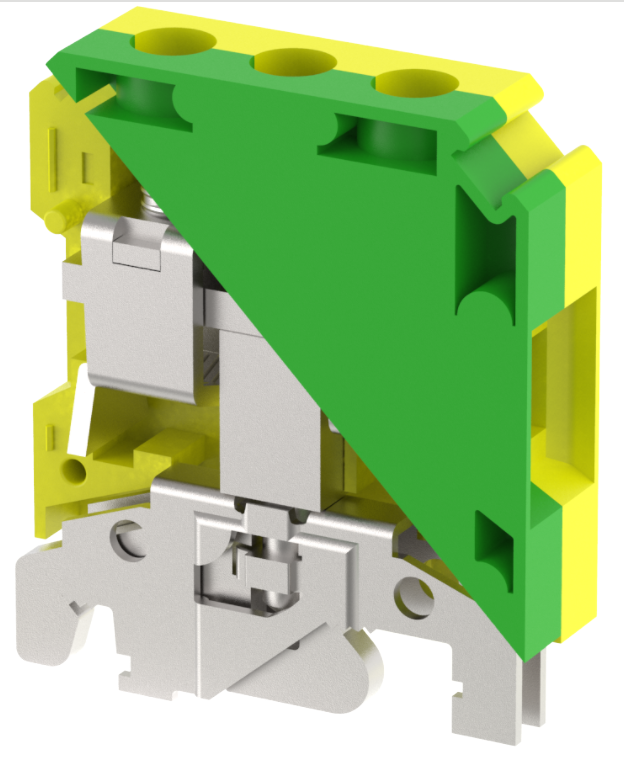 ET16 Terminal Blocks Screw Connection Ground Terminal Blocks Manufacturer and Supplier in India – Elmex 