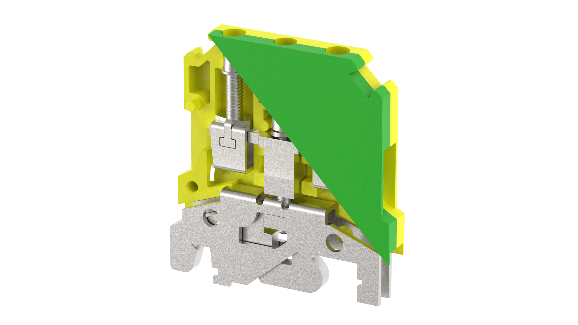 ET4 Terminal Blocks Screw Connection Ground Terminal Blocks Manufacturer and Supplier in India – Elmex 