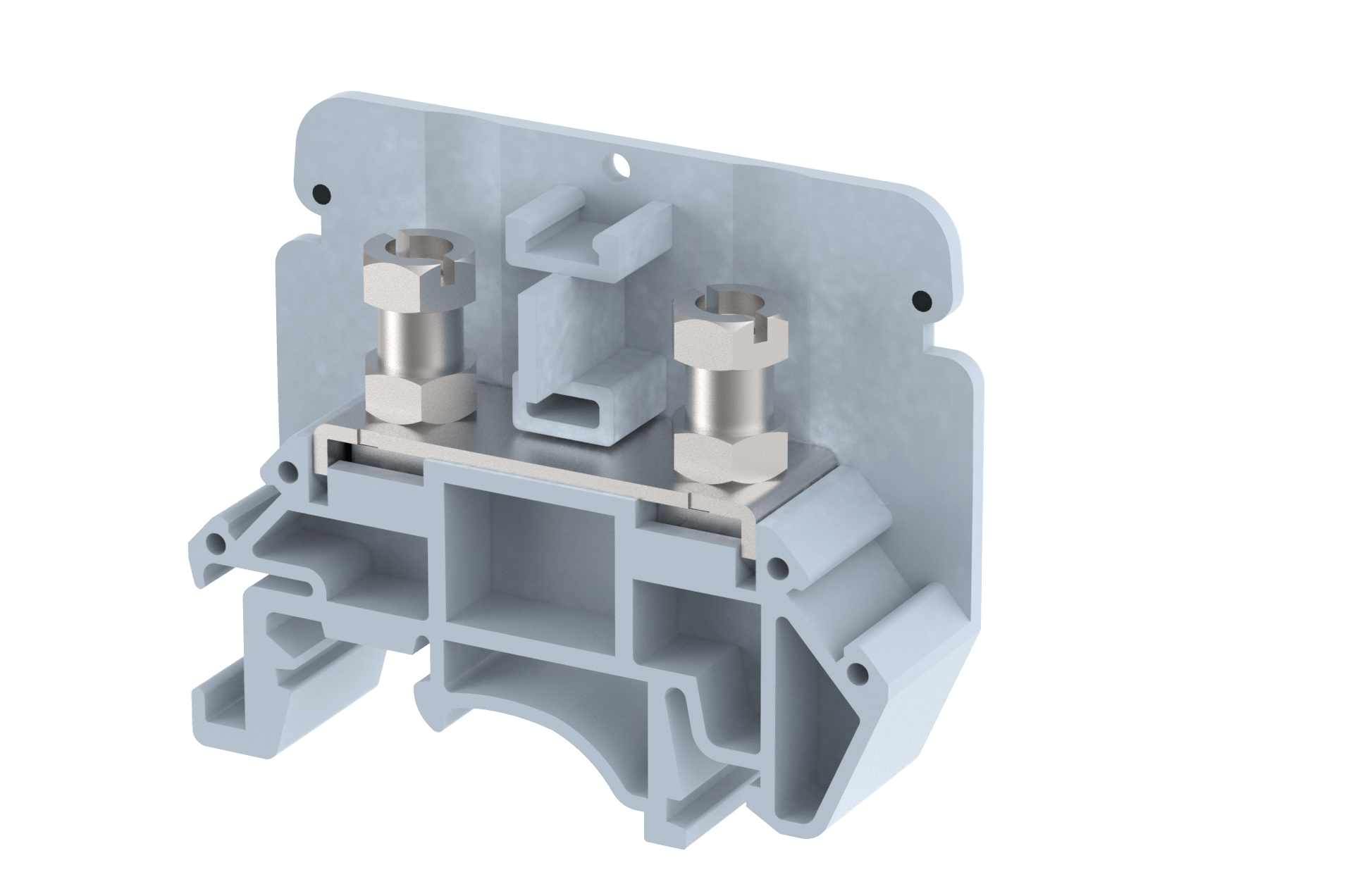 KABTM4 Terminal Blocks Bolt Connection Feed Through Terminal Blocks Manufacturer and Supplier in India – Elmex 