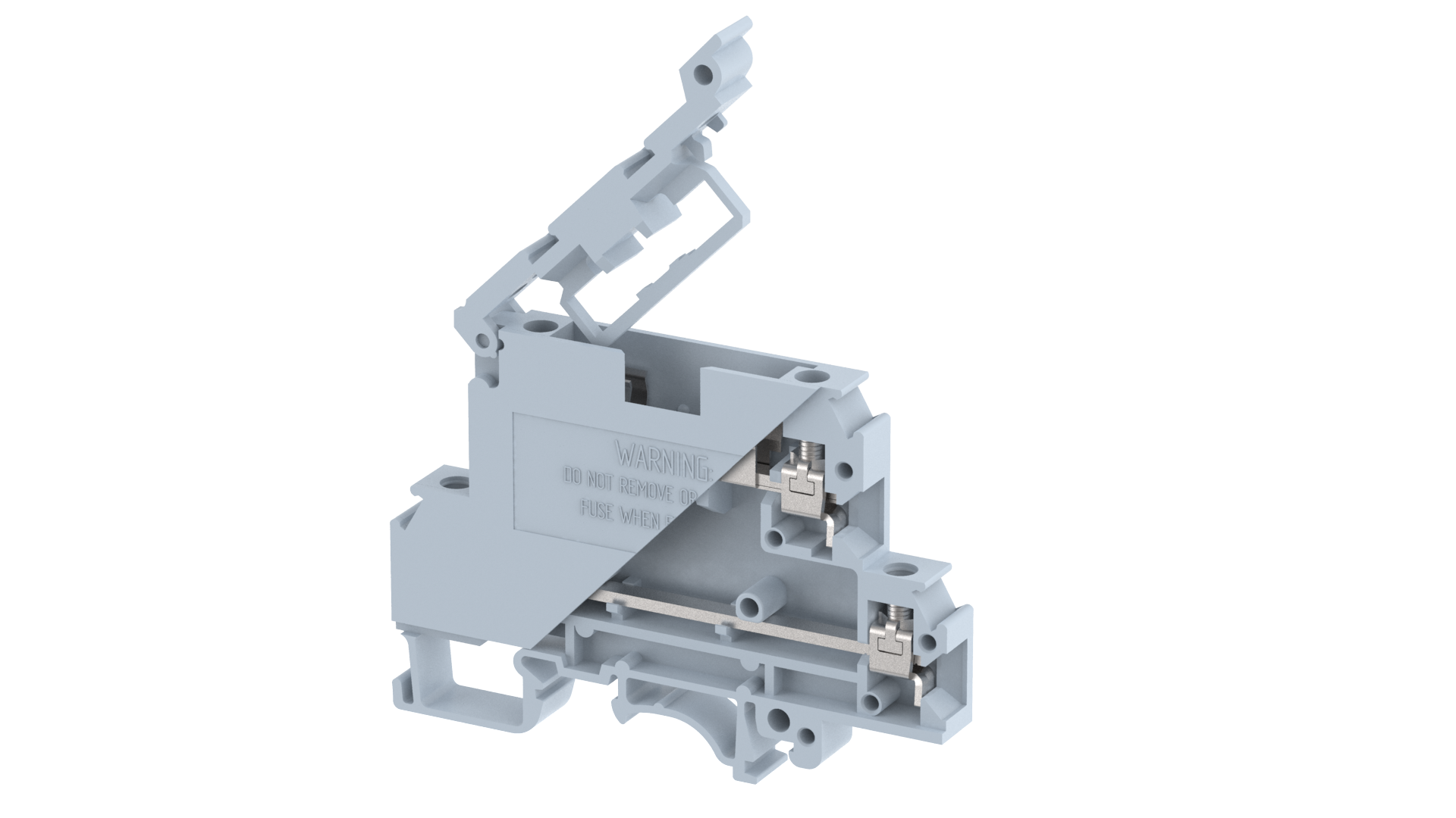 KUDDF4 Terminal Blocks Screw Connection Fuse Terminal Blocks Manufacturer and Supplier in India – Elmex 