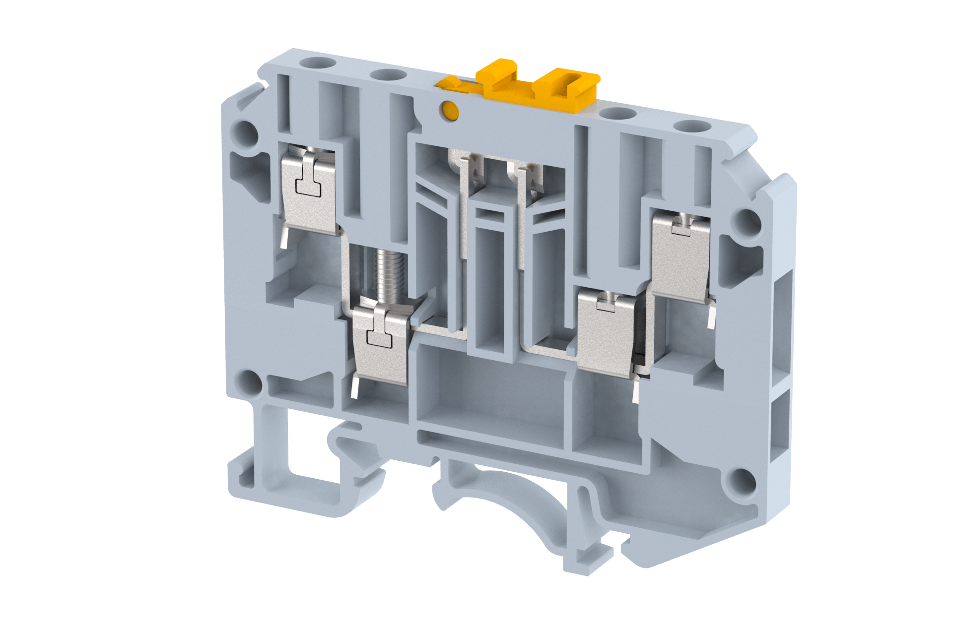 KUDT4-2X2 Terminal Blocks Screw Connection Knife Disconnect Terminal Blocks Manufacturer and Supplier in India – Elmex 