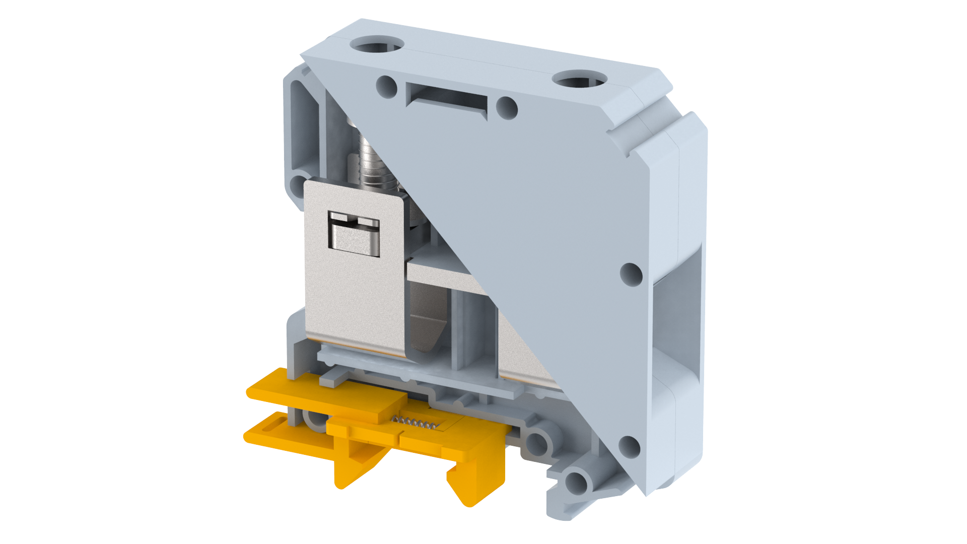 KUT50/70 Terminal Blocks Screw Connection Feed Through Terminal Blocks Manufacturer and Supplier in India – Elmex 