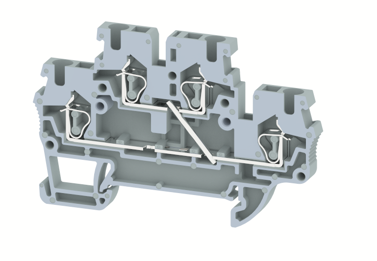 SQ2.5-2T+IS Terminal Blocks Spring Cage Connection Multi Level Terminal Blocks Manufacturer and Supplier in India – Elmex 