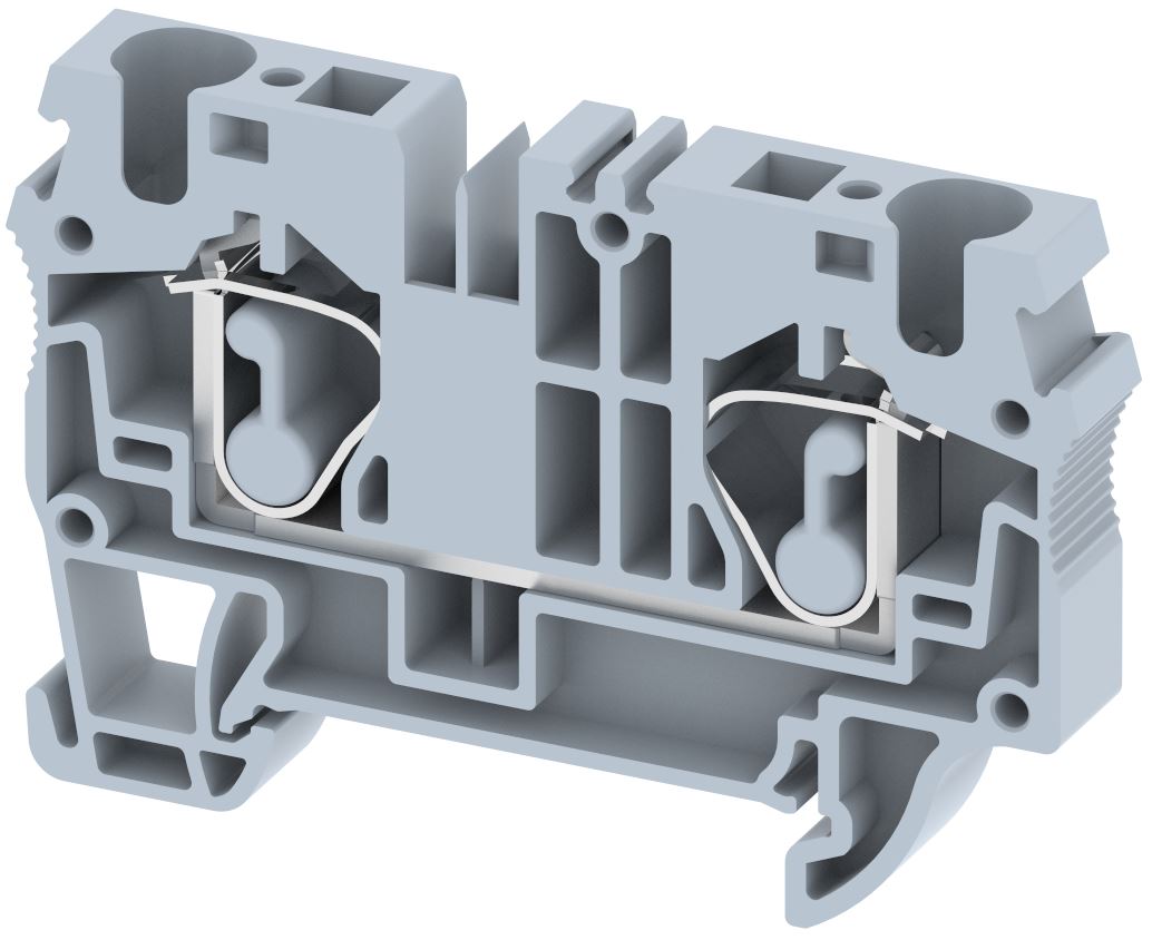 SQ6 Terminal Blocks Spring Cage Connection Feed Through Terminal Blocks Manufacturer and Supplier in India – Elmex 