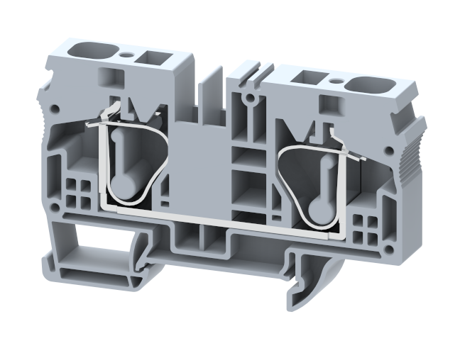 SQ16 Terminal Blocks Spring Cage Connection Feed Through Terminal Blocks Manufacturer and Supplier in India – Elmex 