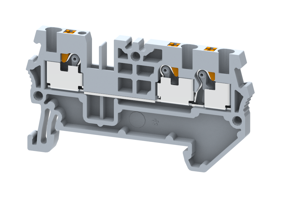 PQ1.5-1X2 Terminal Blocks Push In Connection Manufacturer and Supplier in India – Elmex 