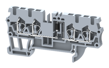 SQ2.5-2X2+D1 Terminal Blocks Spring Cage Connection Manufacturer and Supplier in India – Elmex 