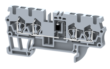 SQ2.5-2X2+D2 Terminal Blocks Spring Cage Connection Manufacturer and Supplier in India – Elmex 