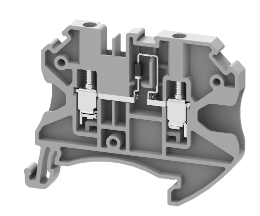 TQ2.5-D Terminal Blocks Screw Connection Manufacturer and Supplier in India – Elmex 