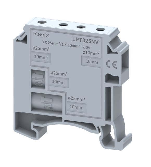 LPT325NV Terminal Blocks Screw Connection Manufacturer and Supplier in India – Elmex 