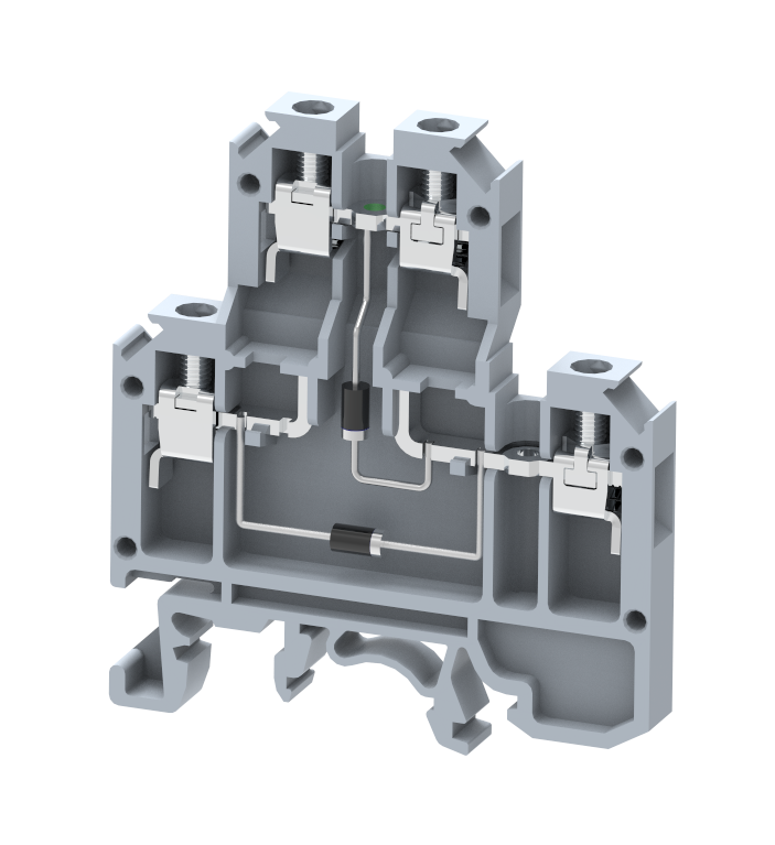 KUDD4D3 Terminal Blocks Screw Connection Manufacturer and Supplier in India – Elmex 