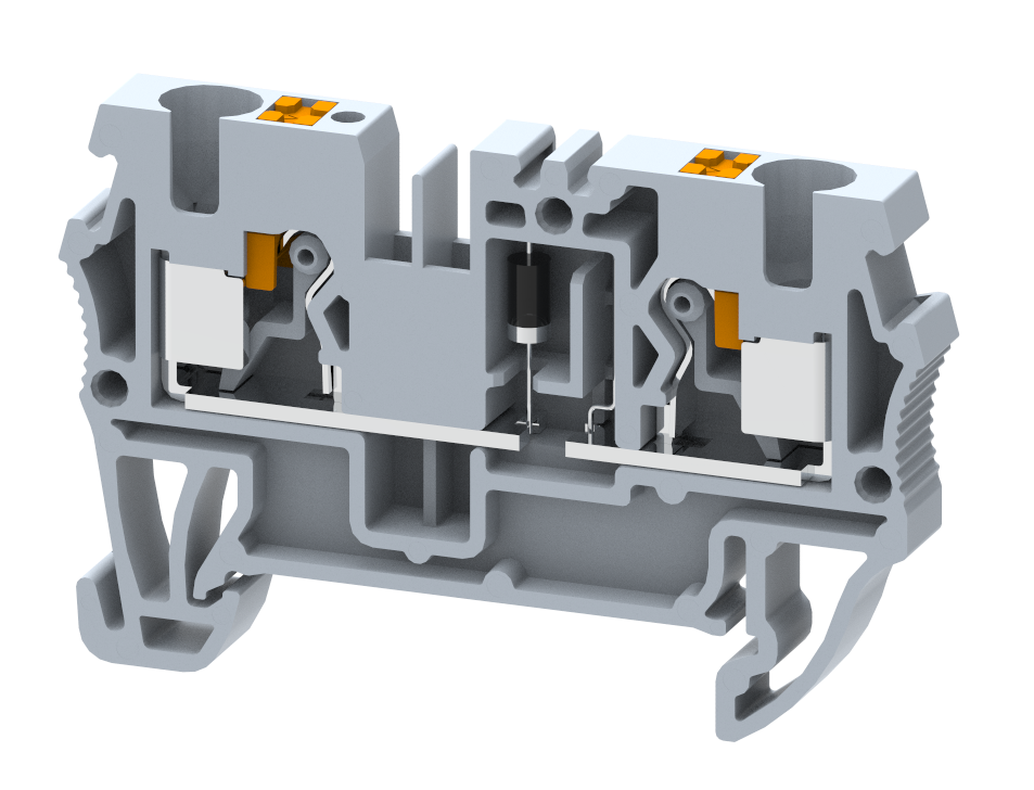 PQ4-D Terminal Blocks Push In Connection Manufacturer and Supplier in India – Elmex 