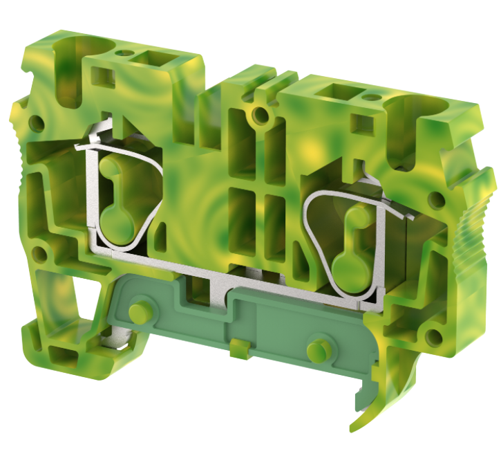 SGQ6 Terminal Blocks Spring Cage Connection Manufacturer and Supplier in India – Elmex 