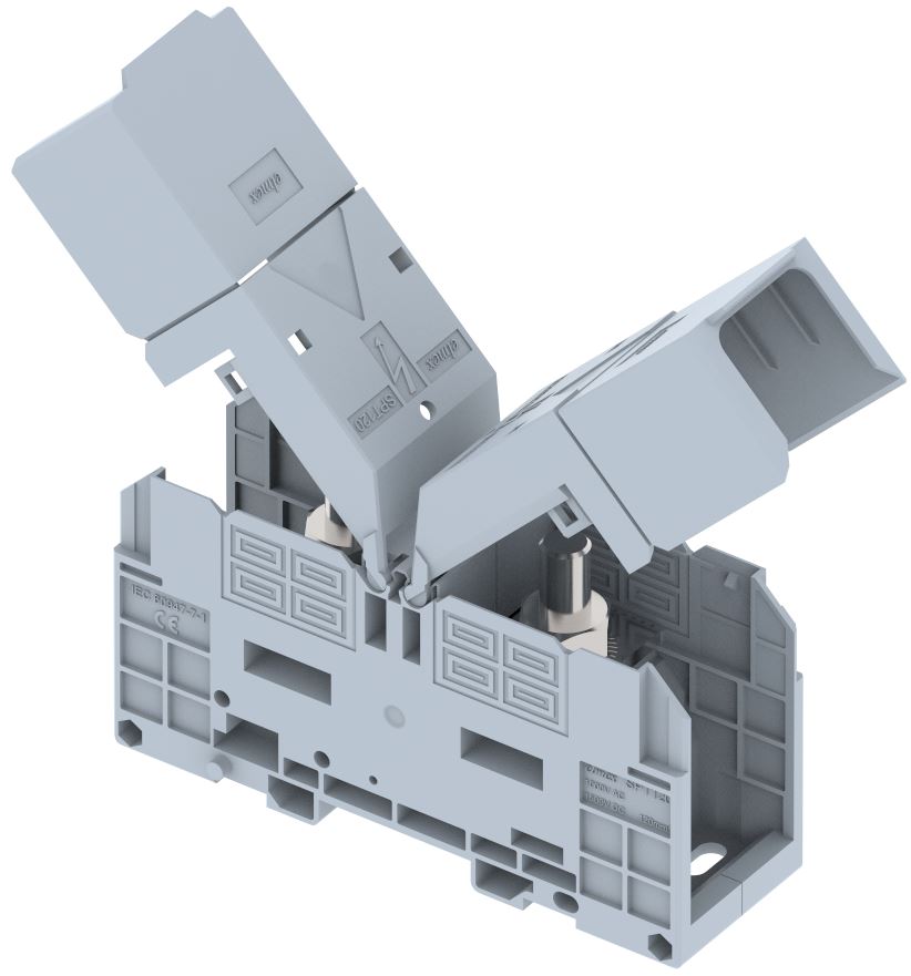 SPT120XL Terminal Blocks Bolt Connection Manufacturer and Supplier in India – Elmex 